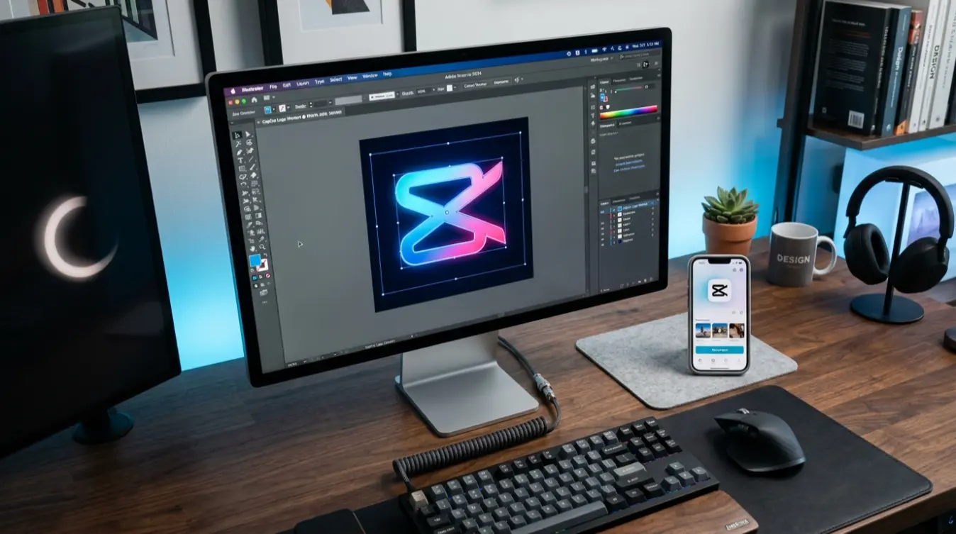 Capcut png and svg logo download