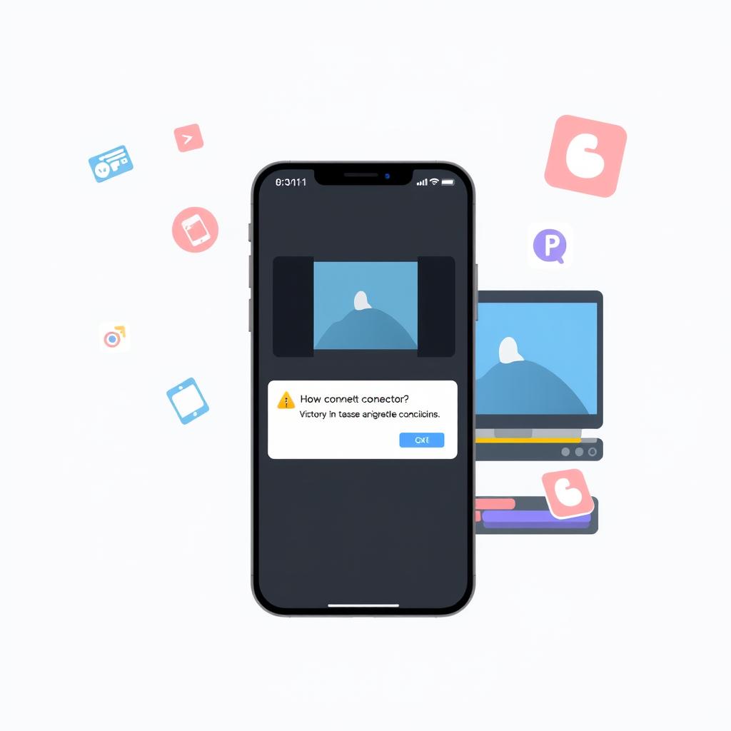 CapCut connection error warning